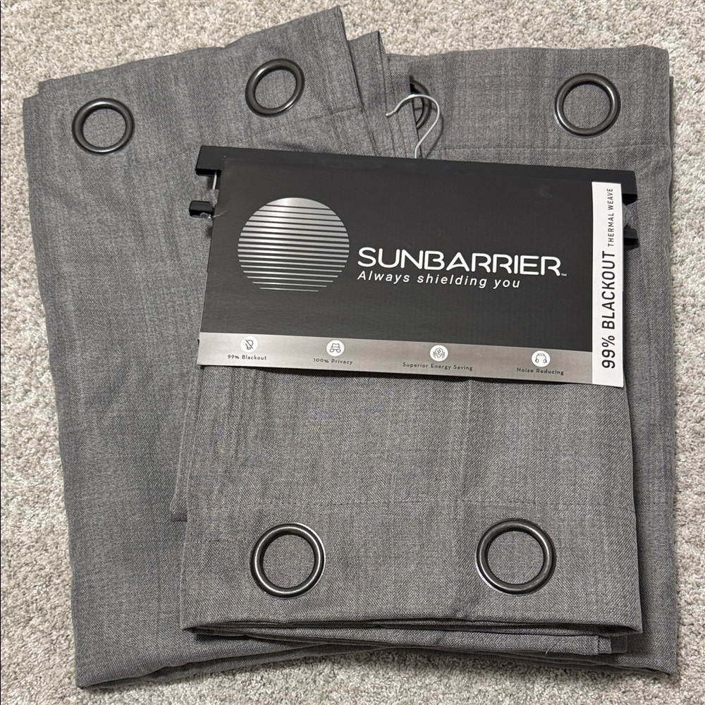 Blackout Thermal shielding panel curtains